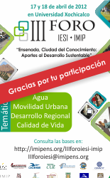 III Foro IESI IMIP